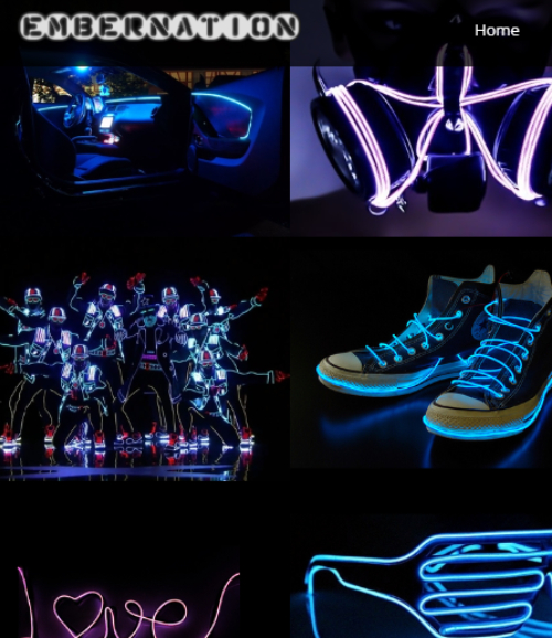 Pranil Shah's Case Study 6: EL Neon Lights - www.embernation.in